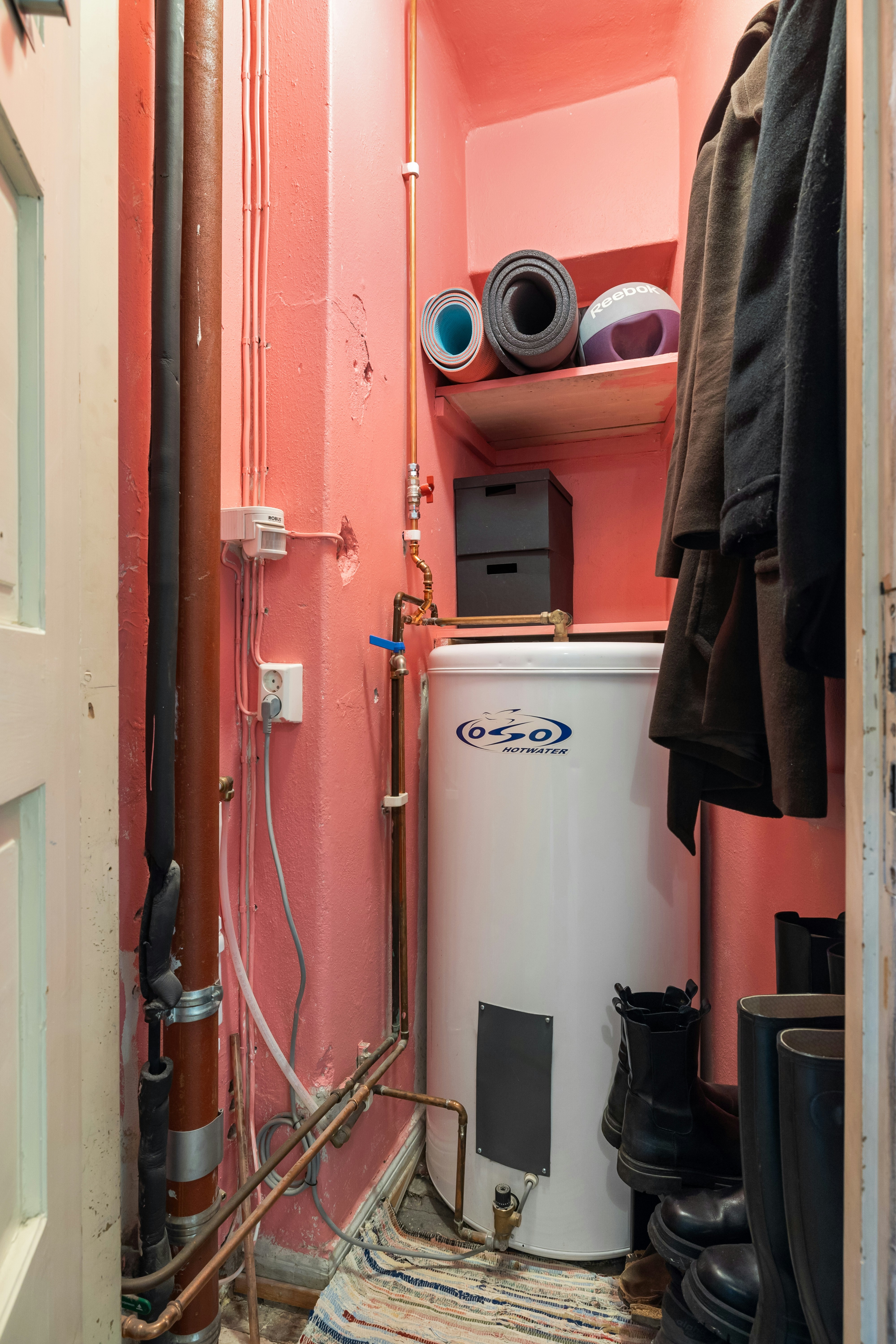 Water heater installation